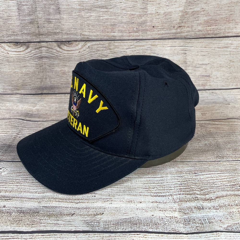 U.S. Navy Veteran - Navy Blue SnapBack Hat NWOT